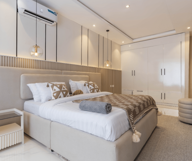 clean and tidy bedroom