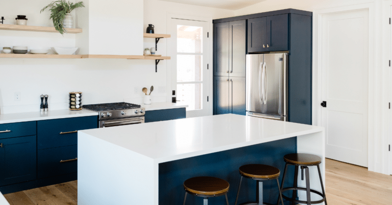 kitchen, cleaned and ready to be used
